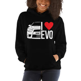 I LOVE EVO X HOODIE