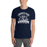 I WORKED HARD EVO TEE SHIRT