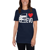 I LOVE EVO X TEE SHIRT