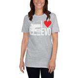 I LOVE EVO X TEE SHIRT