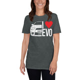 I LOVE EVO X TEE SHIRT