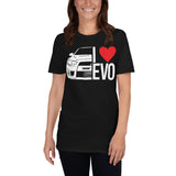 I LOVE EVO X TEE SHIRT