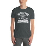 I WORKED HARD EVO TEE SHIRT