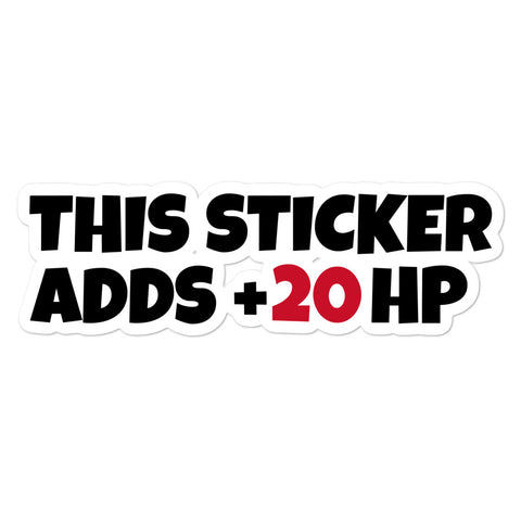 Sticker 20hp Hot Picks! – Evofans.tm